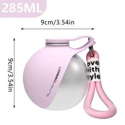 Dog Water Bottle with Bowl